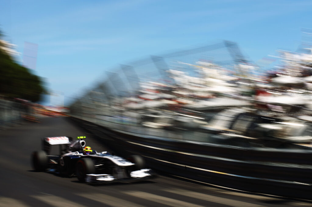 Williams driver Pastor Maldonado on track during the 2011 F1 Monaco Grand Prix