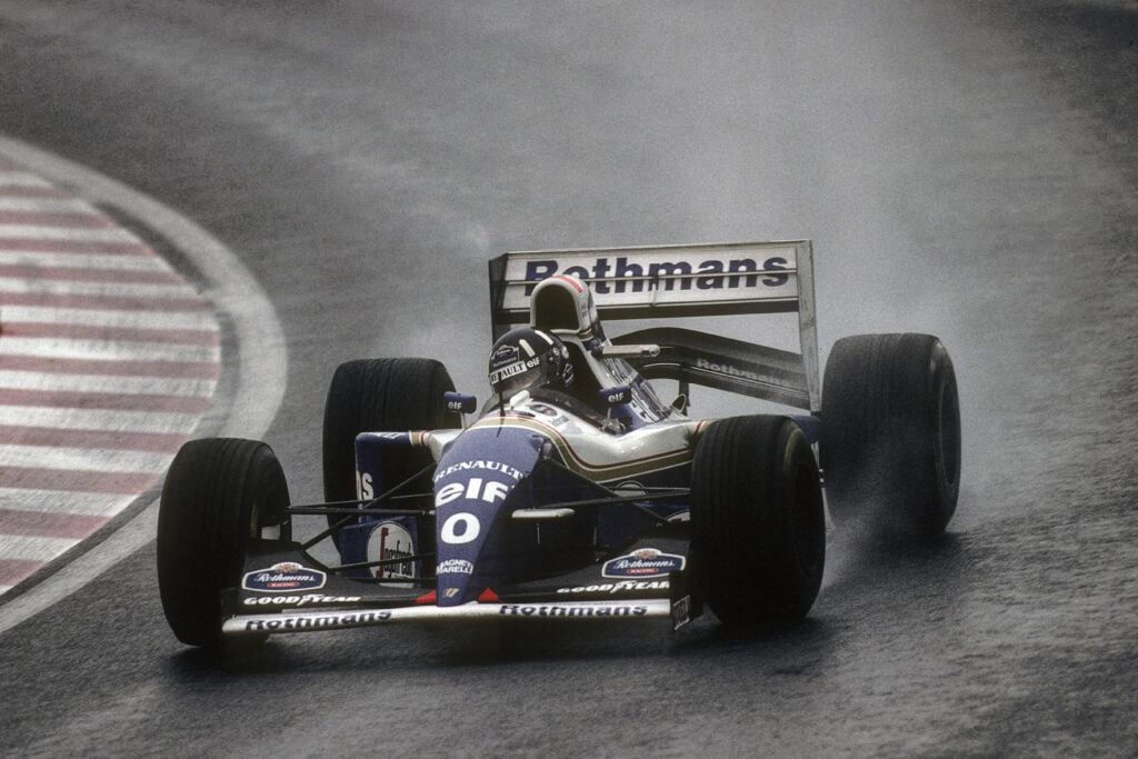 Williams driver Damon Hill at the 1994 Japanese Grand Prix